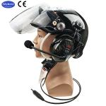 EN966 Paramotor helmet with high noise cancel headset Powered paragliding helmet