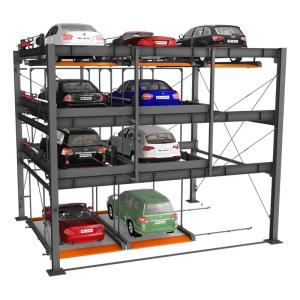 China Four Level Puzzle Parking Garage / Underground Automated Parking Equipment on sale