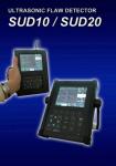 IP65 Automatic Calibration SUD10 Portable Ultrasonic Flaw Detector Embeding