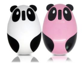 Quality 1200Dpi Computer Accessories Cartoon Panda Rechargeable Gaming Mouse for sale