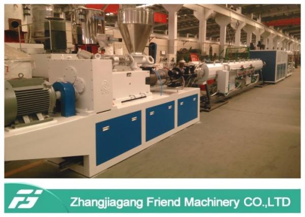 Quality 110mm Diameter Plastic Pipe Machine High Output CPVC Hard Cable Protection for sale