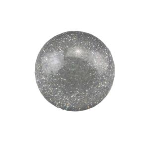 Colorful acrylic ball with glitter powder clear crystal  Customized 76mm balls acrylic decorative resin ball
