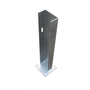 Buy cheap Highway Guardrail Post with Galvanized Powder Coated Weather-resistant Finish product