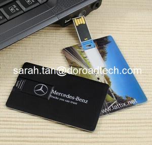 Buy cheap High Speed Plastic Name Card USB Flash Disks with Customized Colorful Printing product