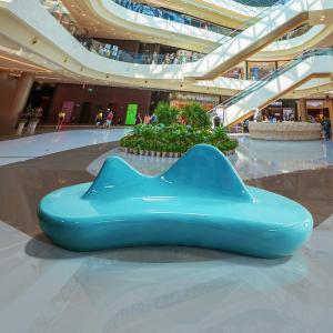 Buy cheap Custom Commercial Hall Lounge Public Sofa Chair Undertake Fiberglass Projects product