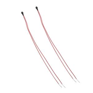 China MF52B NTC Thermistor Temperature Sensor Resistance Probe Strap Wire Control Sensor NTC Thermistor Resistors Red Blue on sale