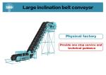 Electric Belt Transporting Machinery With High Load Capacity Customizable Design