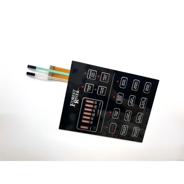 Electronic Reverse Printing Momentary Push Button Switch With High Performance