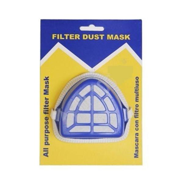 Professional 3 Ply Disposable Mask Plastic Shelled Filter Disc Dust Mask Single Packed