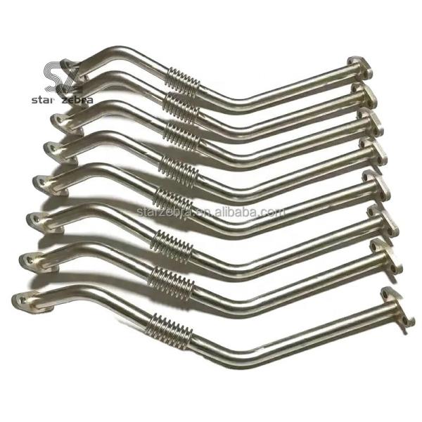 Quality Part number 8980195121 8-98019512-1 ZX110-3 ZX120-3 4JJ1 Engine Turbocharger Oil Return Pipe Excavator Oil Drain Tube for sale