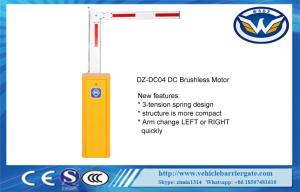 Auto Reverse 90 Degree Folding Arm Barrier For Parking Management System