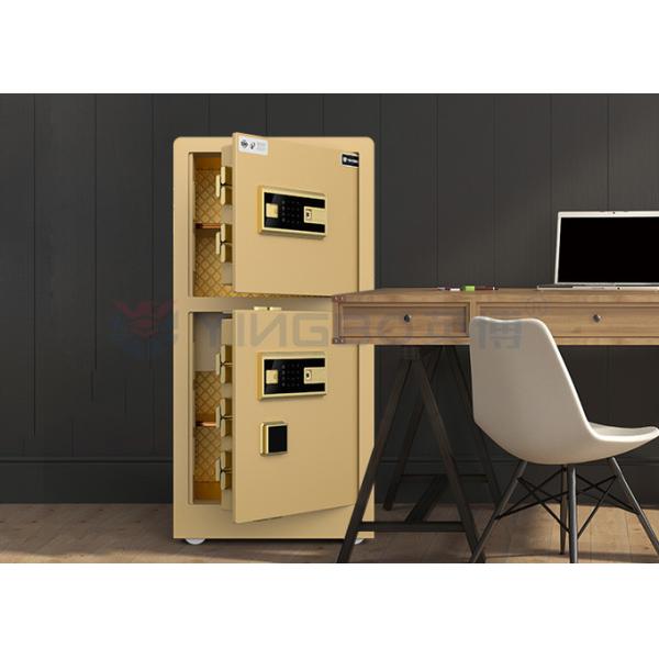 Fingerprint Digital Lock Home Safety Safe Box H1000mm Gold YB/RS-100D