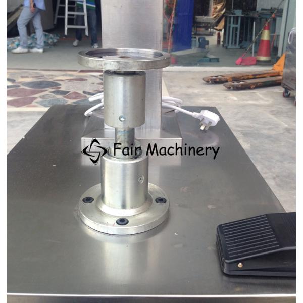 60HZ 3PH Plastic Bottle Sealing Machine , SGS 3PH Tin Can Seamer Machine