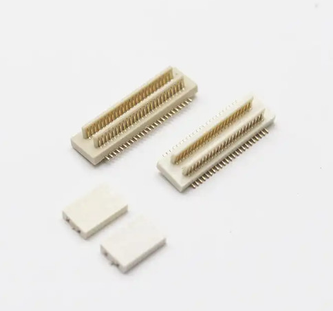 0.5mm Pitch Female SMD SMT PCB Header Connectors 20P 40P 50P Side Entry Type BTB