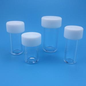 China High Temperature Clear Fused Quartz Glass Container on sale