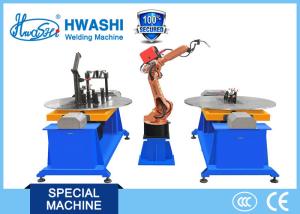 Buy cheap 6 Axis Bicycle Frame MIG Welding Robot with Automatic Rotating Positioner product