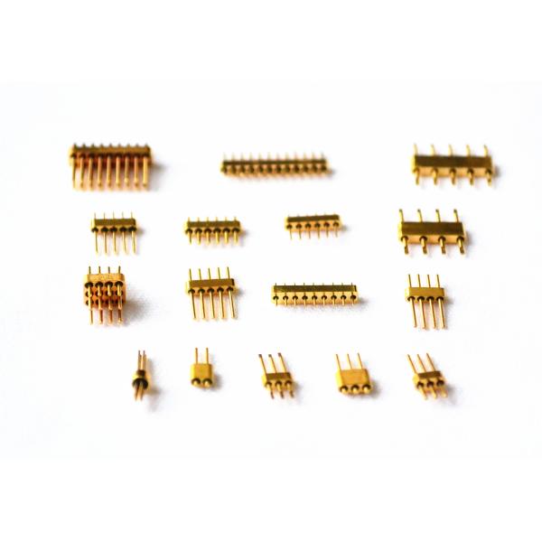Hermetic Glass To Metal Seal Connectors RF Feedthroughs Multi Pin Headers