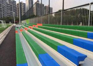 Sports Events Fixed Aluminum Grandstands Spectator 203MM Riser Height For Outdoors