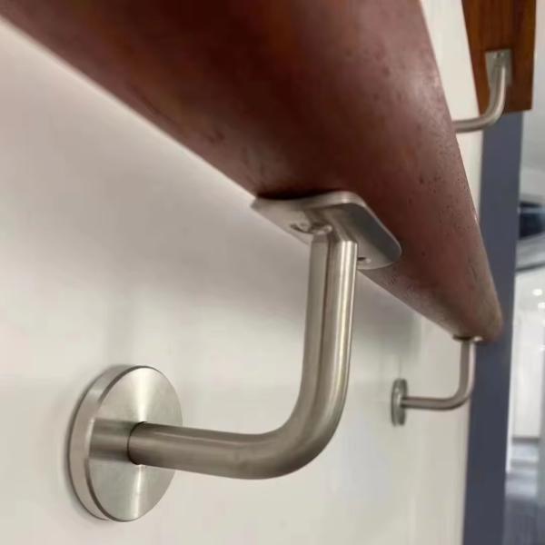 Wall Mounted Handrail Bracket Circular Pipe