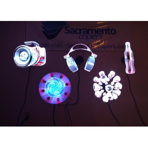 Black Hypervenon holographic projector / Projector for restaurant /175 view angle