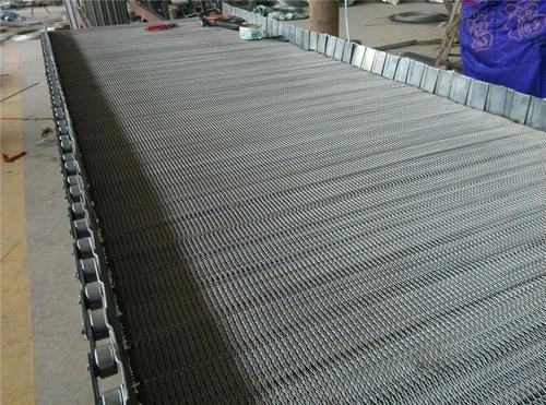 Stainless Steel Compound Weave Conveyor Belt for Muts Bolts Nail