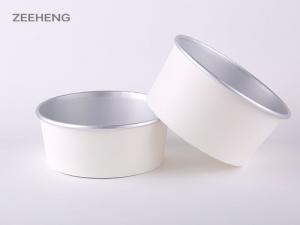 China ZEEHENG Kraft White Paper Bowl Soup Cup Bowls on sale