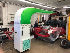 Portable Car Polish Equipment  Preparation Cabinet Movable Painting Cabinet