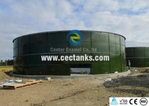 Dome Roof Glass Fused Steel Tanks For Sewage Treatment Plant