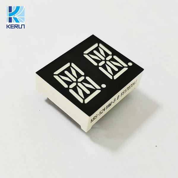 Quality Common Anode 14 Segment 4 Digit LED Display 25*21mm For Temperature Controller for sale