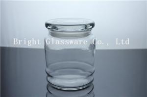 Buy cheap machine pressed Clear Glass Candle Jars product