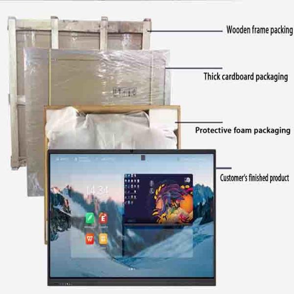 Smart Board 75 inch 4K Intelligent Interactive Flat Panel For Teaching