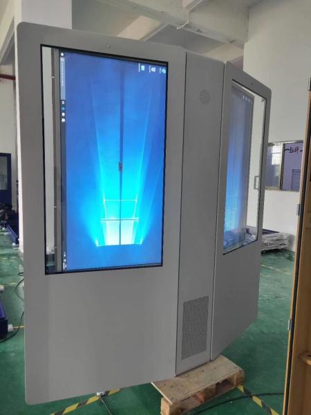 Quality IP65 Waterproof Outdoor Digital Signage 43'' Anti Dust With Double Sided LCD Screen for sale