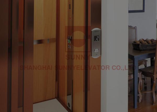 Quality Large Load Passenger Lift Elevator For Apartment Private House Traction Ratio 2/1 for sale