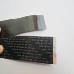 Black Polyimide AWM FFC Flexible Flat Ribbon Cable 80c 60v Vw-1 2-100 Pin