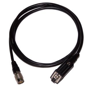 China 6 Pin To 9 Pin Gps Data Cable , Rs232 Data Transfer Cable For Gts Total Station on sale