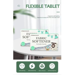 Customizable Fabric Softener Dryer Sheets Sustainable Water Soluble