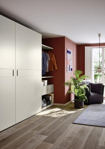 Quality Custom Modern White Wardrobe Bespoke EB Closet Customized Color and Size for sale