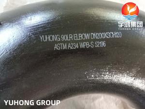 China ASTM A234 WPB Carbon Steel Elbow , Long Radius (LR) , Butt-weld Pipe Seamless Fitting B16.9 on sale