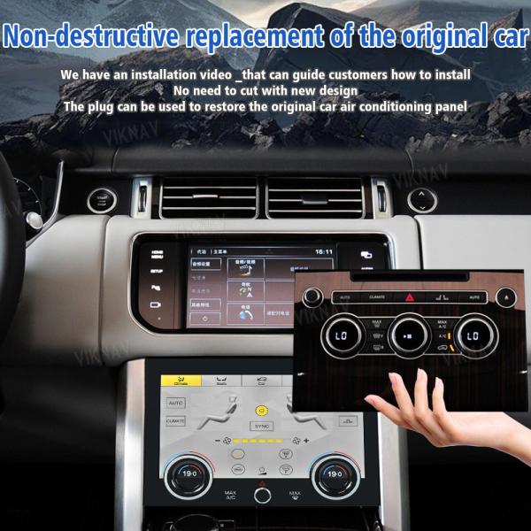 Car air Conditioning Panel For Land Range Rover Vogue L405 2013-2017 10.4 inch Climate Board AC Panel Touch Screen Car R
