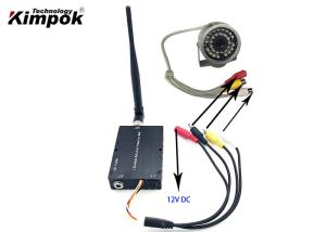 China Lightweight Analog Wireless AV Transmitter And Receiver LOS 10km on sale