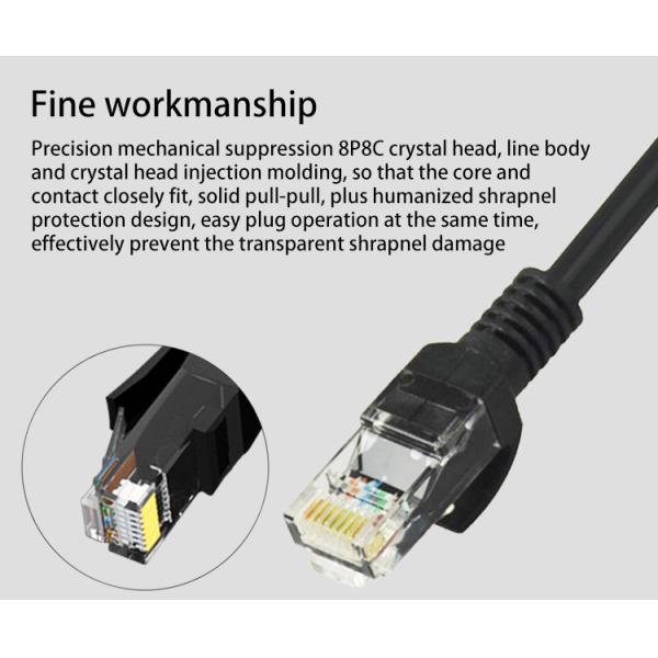 1.5m 3m 5m 10m CAT5 Patch Cord 6ft Cat5e Network Cable Gold Plated