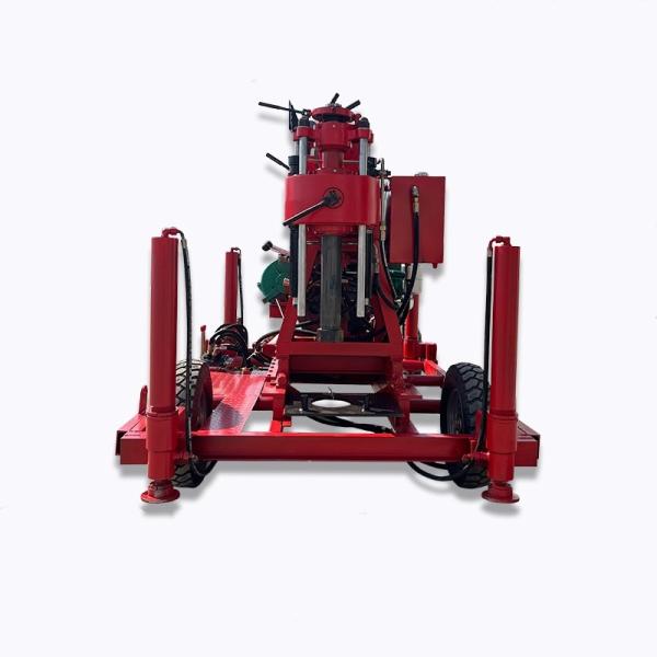 Wheeled Portable Drilling Rig For Highway And Railway Geological Exploration