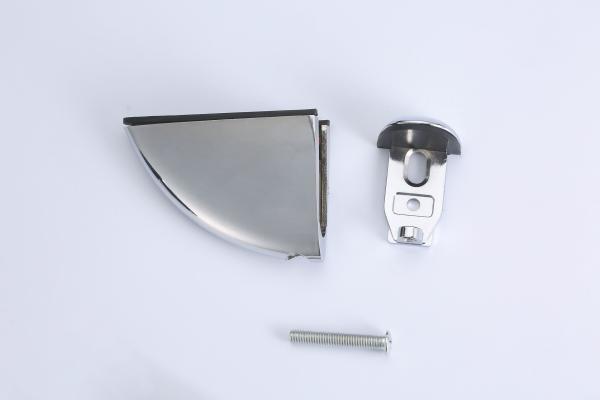 Quality Multiscene Antirust Glass Shelf Bracket Clips , Multifunctional Glass Shelf Bracket for sale