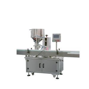 Servo Single Head Piston Filler For Glass Jar Cream Cosmetics Paste Sauce Dressings