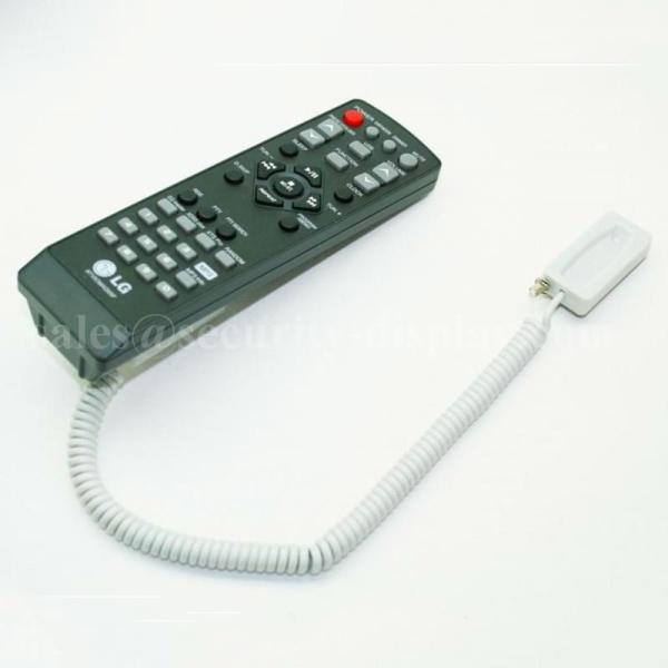 Quality Remote Control Magnetic backing Anti Theft Security Display Coiled Cable for sale