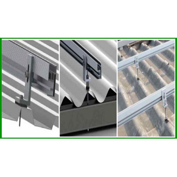 solar racks/ground mounted solar panel mounting brackets with aluminum rails