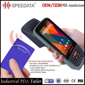 China Rugged Mobile PDA Android Rfid Handheld Readers with 900Mhz Modules on sale
