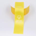 Ink Printed Custom Award Ribbons Satin Fabric Single Face Type 2 Inch Width