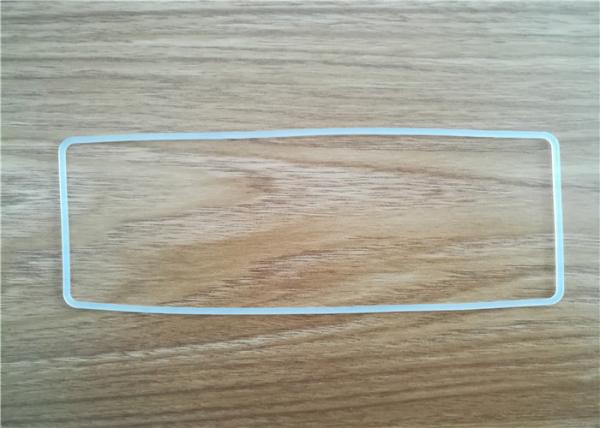 Quality Food Grade Rectangular Custom Rubber Gaskets White Rubber Sealing Washers for sale