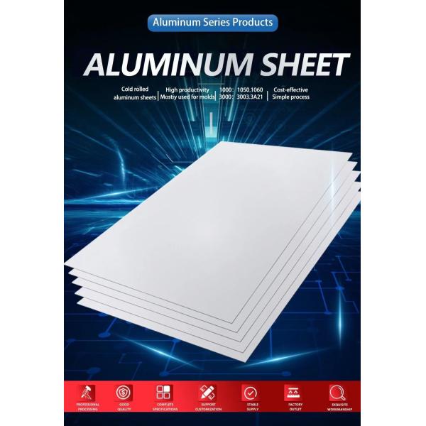 6061 Aluminum Alloy Sheet 5754 1050 Plate 5083 4032 5052 500-2000mm